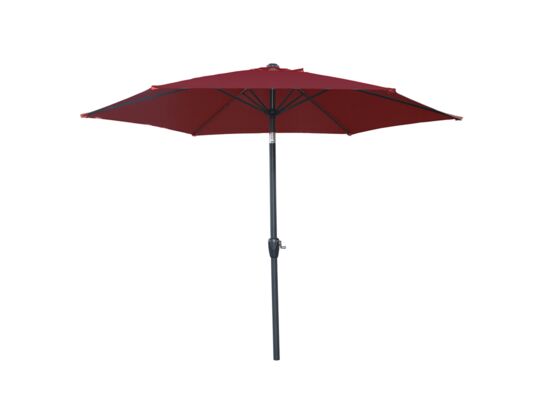 Parasol aluminiowy z wentylacją bordowy