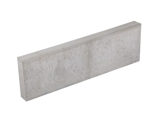 Obrzeże betonowe szare 75 x 20 x 6 cm