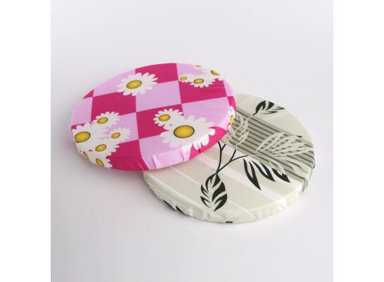 Poduszka na taboret okrągła 30 cm wielokolorowy