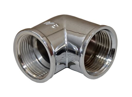 Kolano nakrętne 3/4" chrom