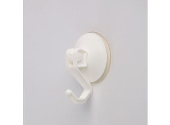 Haczyk na przyssawkę biały