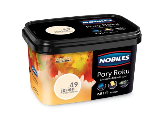 Farba lateksowa Pory Roku Jesień Chryzantemowa 2,5 l Nobiles