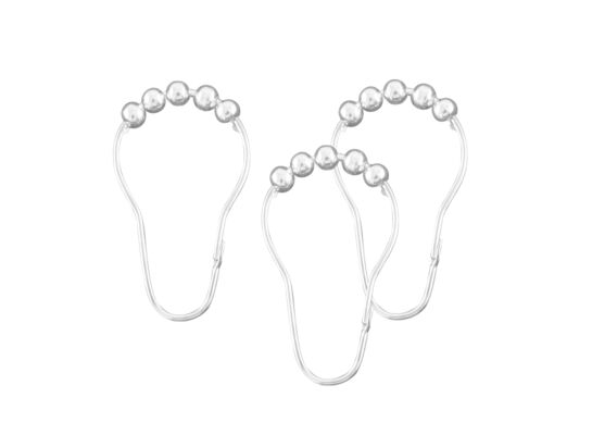 Kółka do zasłonek metalowe AWD Interior