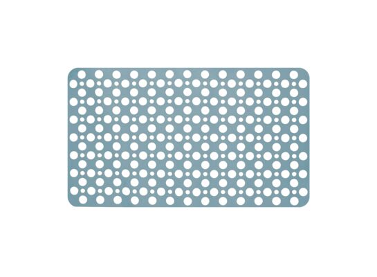 Mata łazienkowa niebieska 43,5 x 75 cm AWD Interior