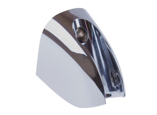 Uchwyt prysznicowy ABS 5 x 7x 4 cm srebrny