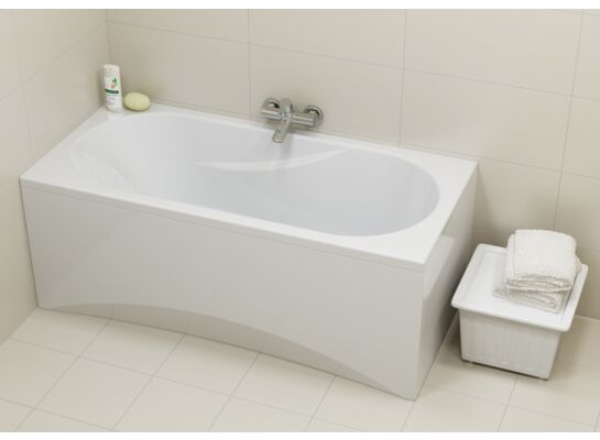 Wanna prostokątna Mito red 170 x 70 cm