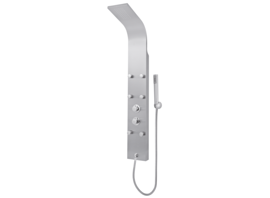 Panel natryskowy z hydromasażem Mauritius Exe Invena chrom