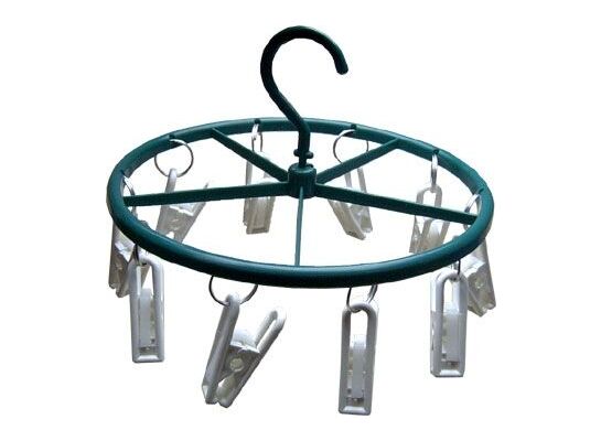 Wieszak karuzela 10 klamerek