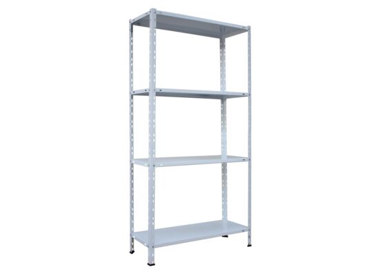 Regał micro nc1 1500 x 750 x 300 biały 40 kg/półka