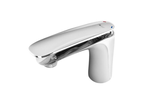 Bateria umywalkowa LOREN 01 biała/chrom Loge 