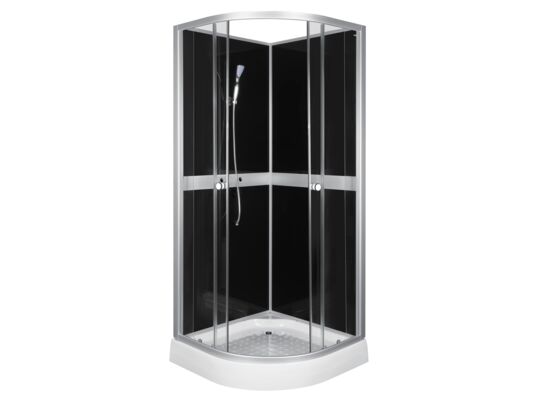 Kabina prysznicowa natryskowa CLASSIC 80 BLACK Kerra