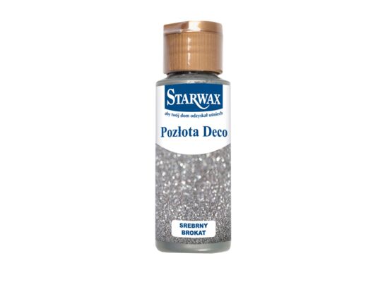 Pozłota deco srebrny brokat 59 ml Starwax