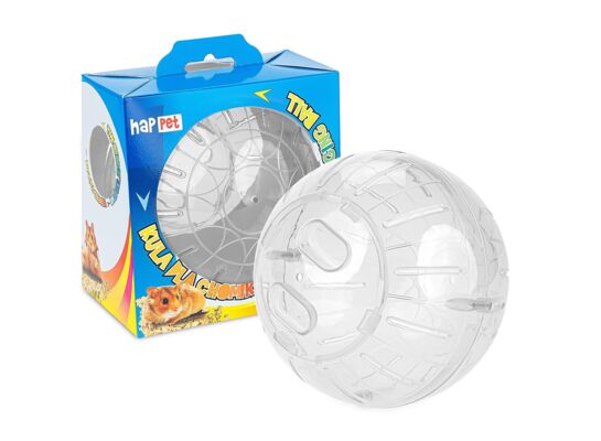 Kula 11 cm transparentna Happet