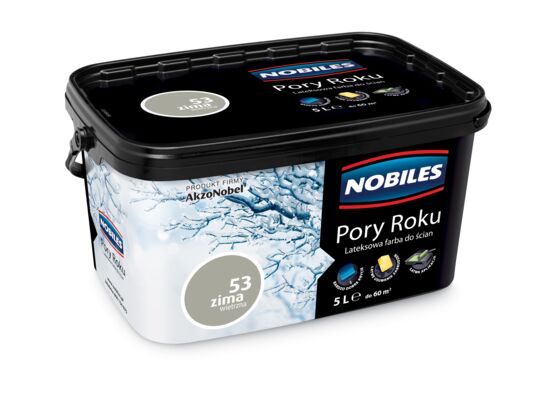 Farba lateksowa Pory Roku Zima Wietrzna 5 l Nobiles