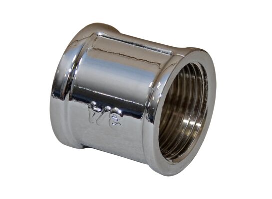 Złączka nakrętna (mufa) 3/8" chrom