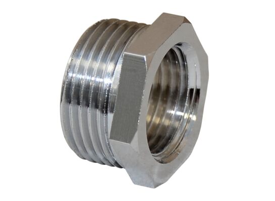 Złączka nakrętna - wkrętna 1/2" x 3/8" chrom