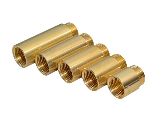 Przedłużka 1/2'' - 40 mm mosiądz