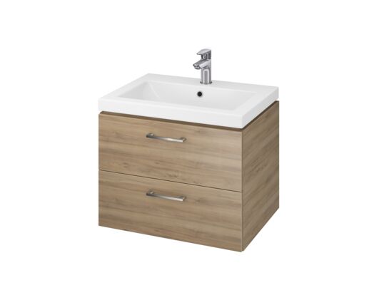 Zestaw Lara Como szafka z umywalką 60 orzech dsm