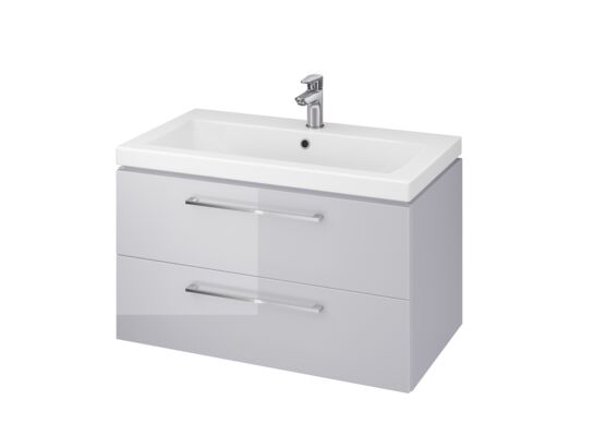 Zestaw Lara Como szafka z umywalką 80 szary dsm