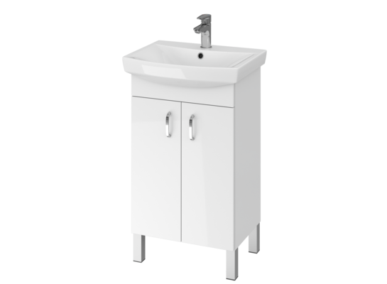 Zestaw Claso carina szafka z umywalką 50 biały dsm