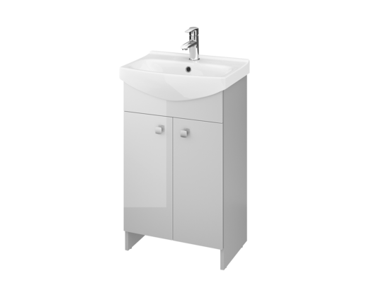 Zestaw Rubid szafka z umywalką 50 cm szary dsm