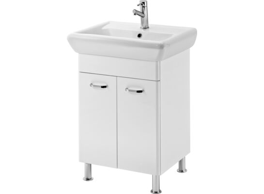 Zestaw Alpina iryda szafka z umywalką 50 biała dsm