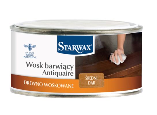 Wosk barwiący średni dąb 375 ml Starwax