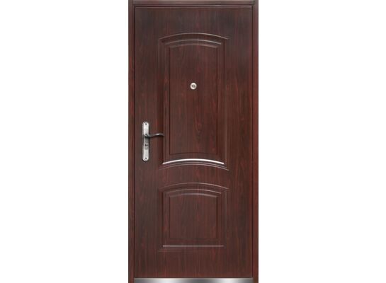 Drzwi wewnątrzklatkowe RA-08 mahoń 90 prawe