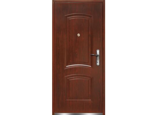 Drzwi wewnątrzklatkowe RA-08-01 ciemny orzech 90L