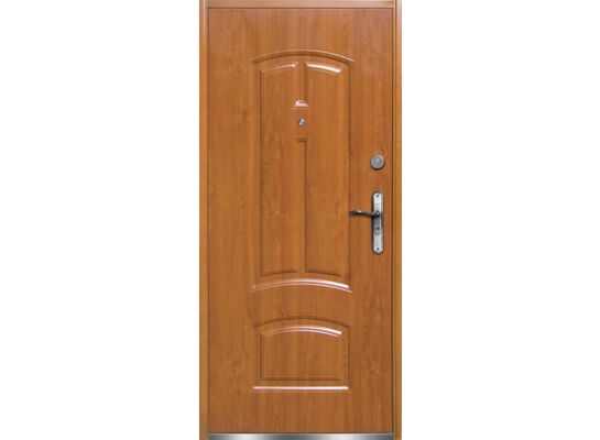 Drzwi zewnętrzne RA-040 złoty dąb 80P