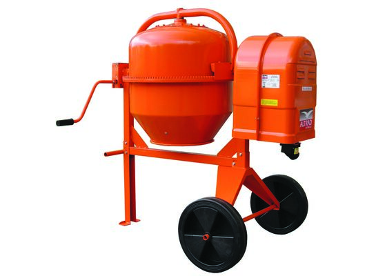 Betoniarka MK-185 PROFI 145 l przechył korbą ALTRAD