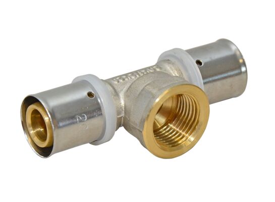 Trójnik zaprasowywany pex 20 x 1 x 2 x 20 gwint wewnętrzny