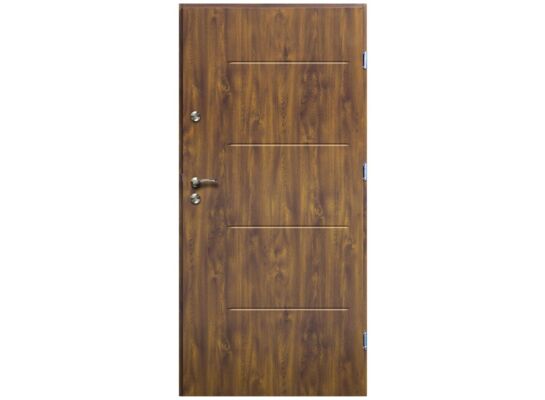 Drzwi zewnętrzne 4LINE 55 złoty dąb 90P