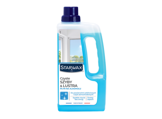 Czyste szyby płyn na alkoholu 1 l Starwax