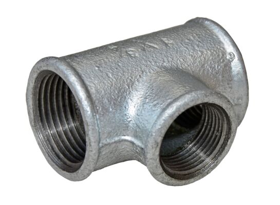 Trójnik nakrętny 1/2'' ocynk