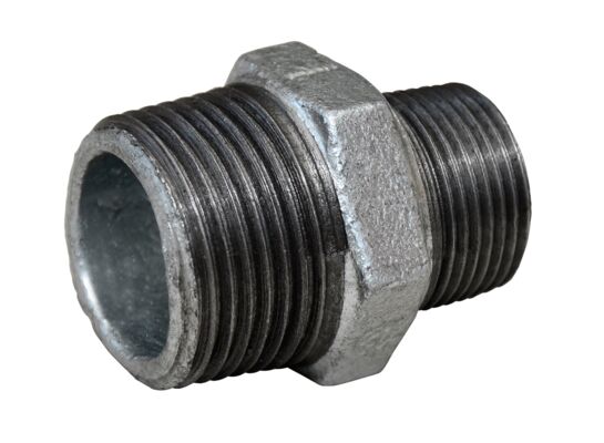 Złączka wkrętna zwężkowa (nypel redukcyjny) 1'' x 3/4'' ocynk