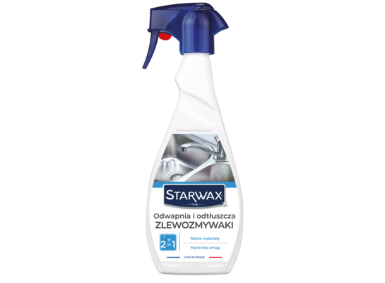 Preparat do czyszczenia Zlewozmywaki, odwapnianie odtłuszczanie 500 ml Starwax
