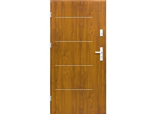 Drzwi zewnętrzne Elegance złoty dąb 90 cm prawe Splendoor