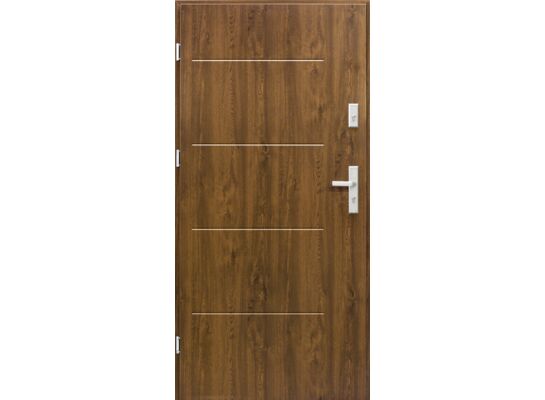 Drzwi zewnętrzne Elegance orzech 80 cm lewe Splendoor
