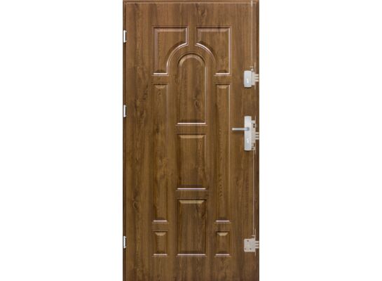 Drzwi antywłamaniowe Granit orzech 80 cm lewe Splendoor