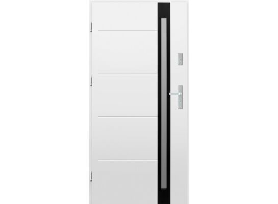 Drzwi zewnętrzne Magma białe 90 cm prawe Splendoor