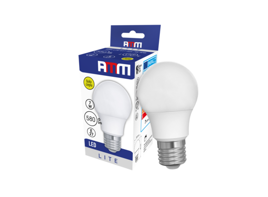 Żarówka LED AMM-LITE-E27-A55-7W-WW