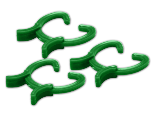 Klipsy do mocowania roślin 3 rozmiary 45 sztuk