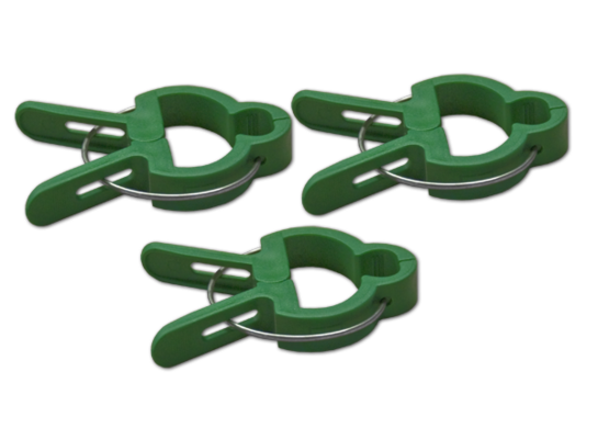 Klipsy do mocowania roślin 2 rozmiary 20 sztuk