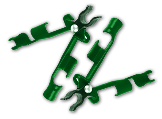 Łącznik szczytowy do tyczek 11 mm, regulowany 3 sztuki