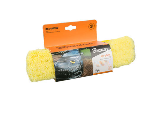 Szczotka samochodowa jednopłaszczyznowa, bez trzonka 12 x 25 cm