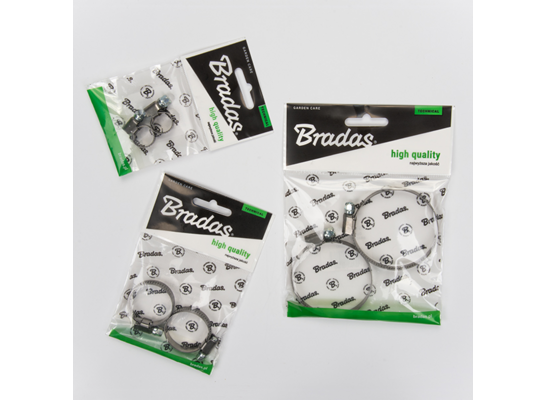 Opaska ślimakowa nierdzewna 16 - 27 mm