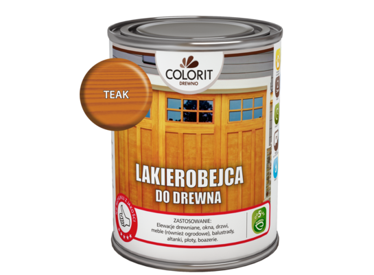 Lakierobejca do drewna Teak 750 ml Colorit Drewno