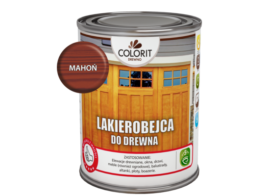 Lakierobejca do drewna Mahoń 750 ml Colorit Drewno