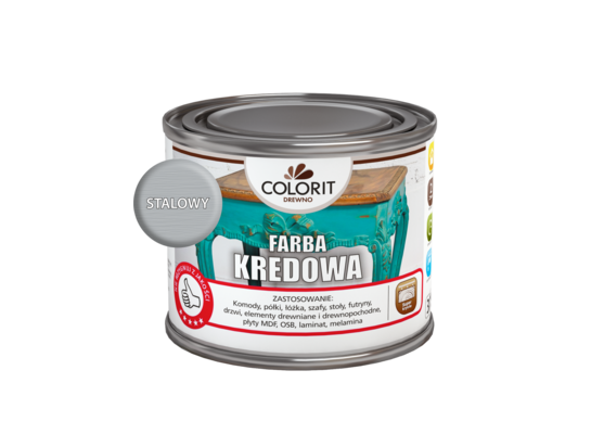 Farba kredowa stalowy 375 ml